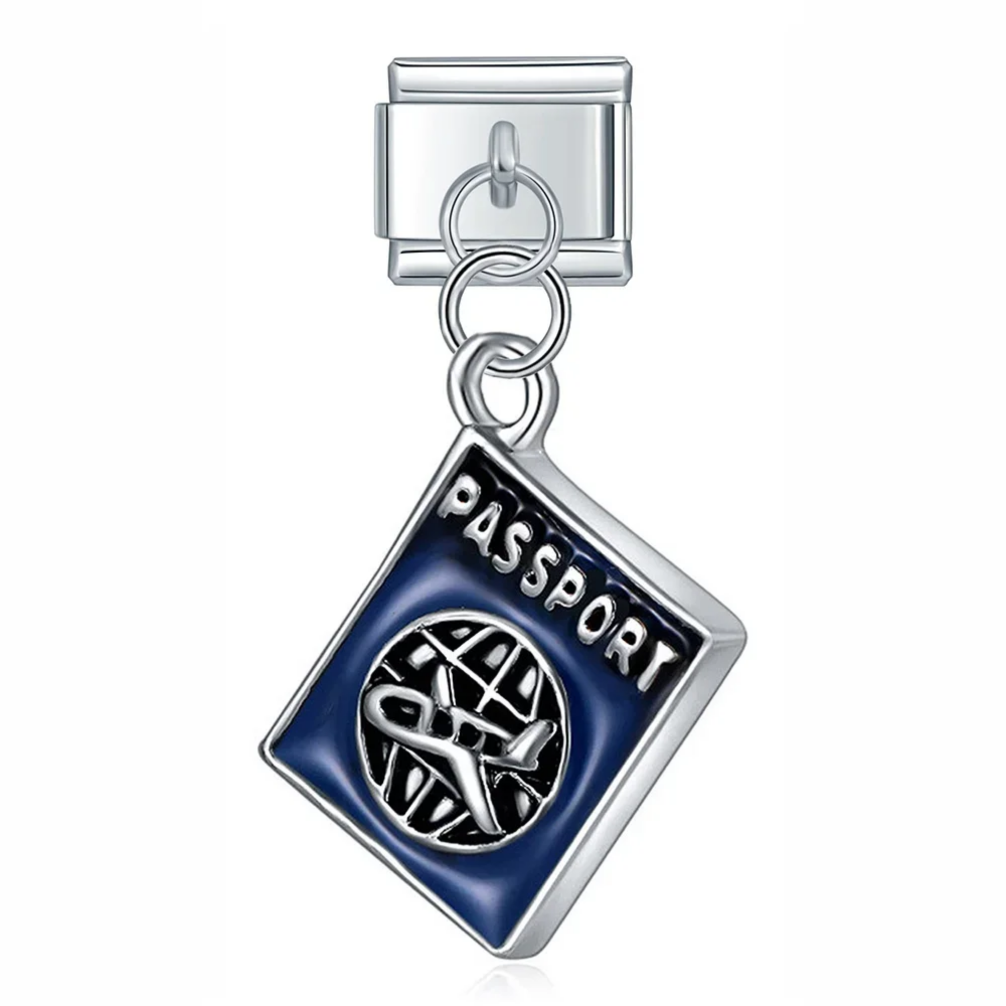 Charm colgante pasaporte
