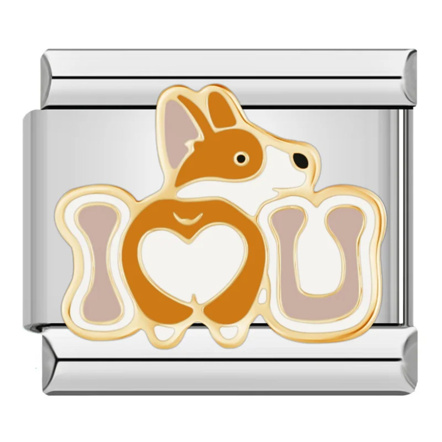 Charm perrito I love u