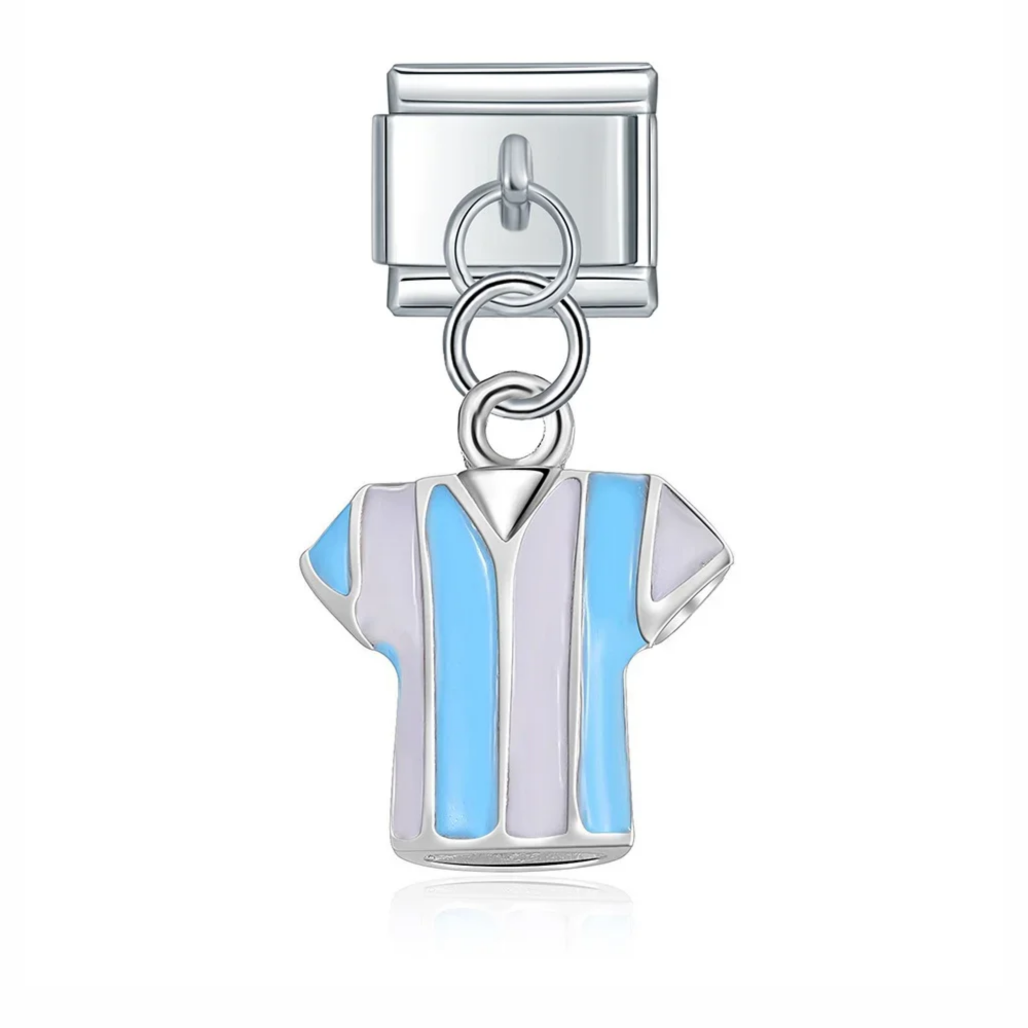 Charm colgante playera de futbol