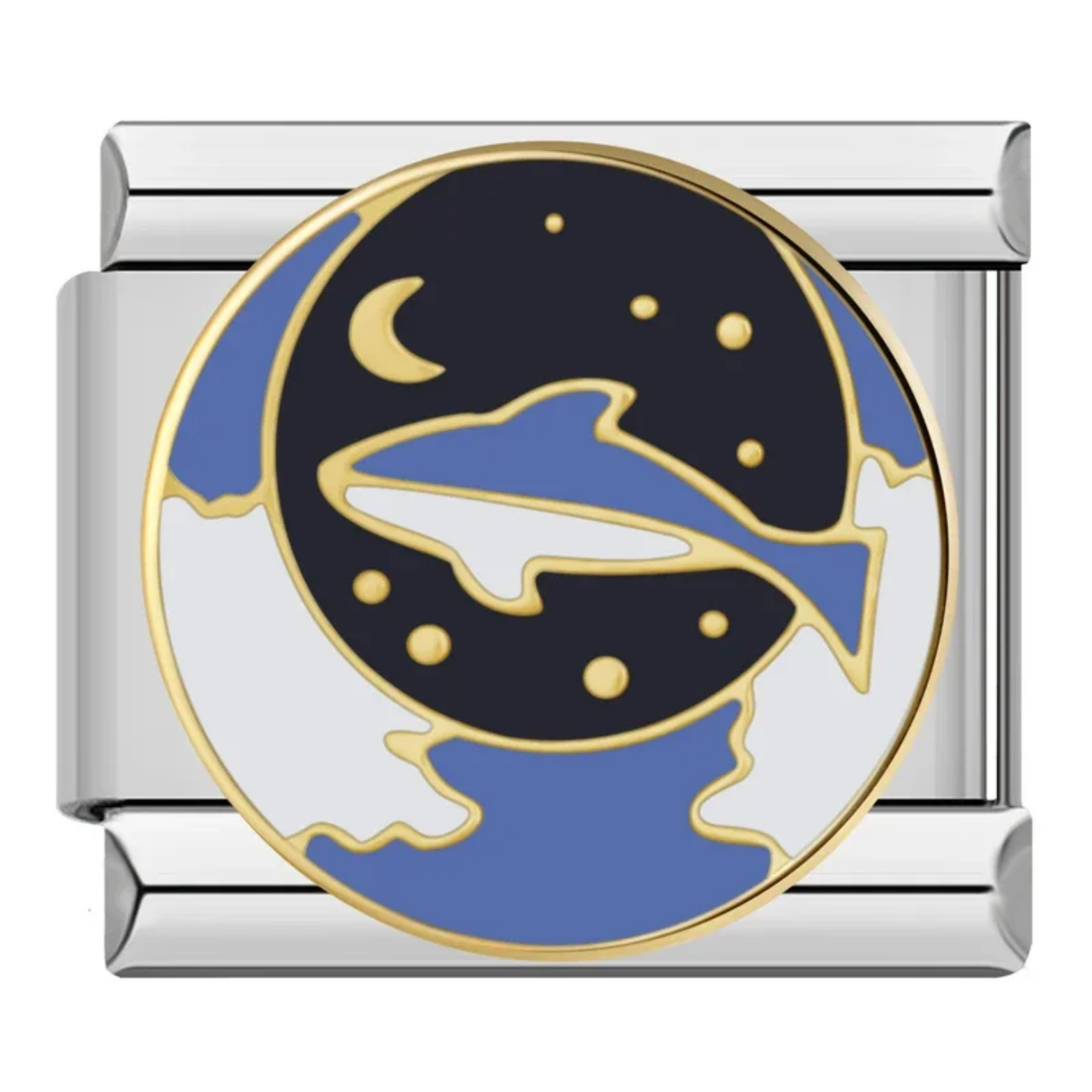 Charm Cielo y tiburón