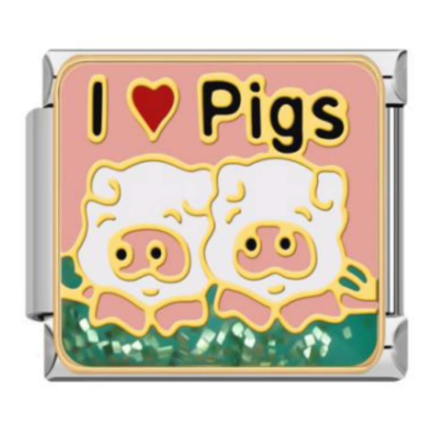 Charm I love pigs