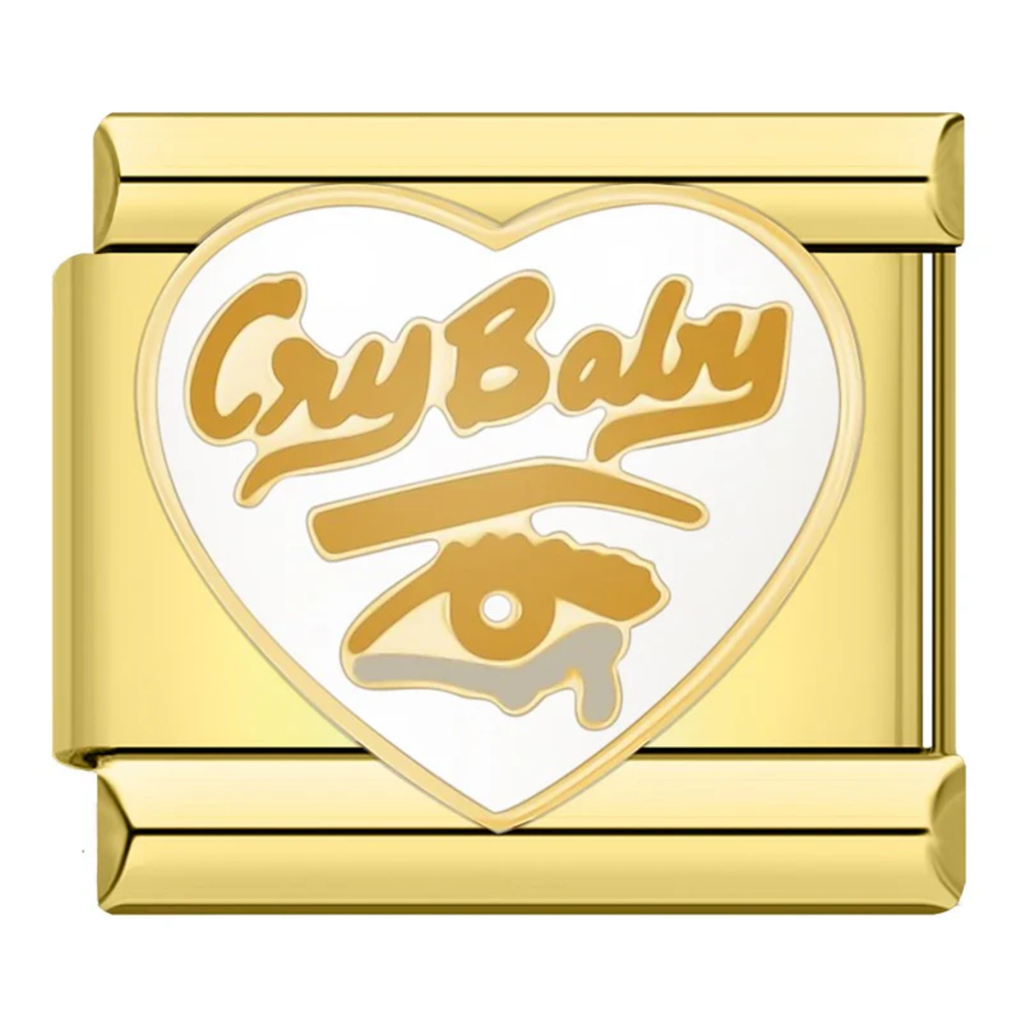 Charm Cry baby dorado