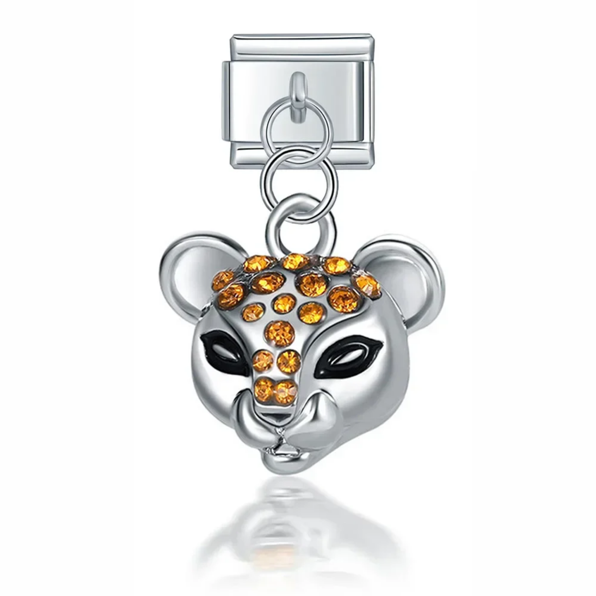 Charm colgante jaguar brillante
