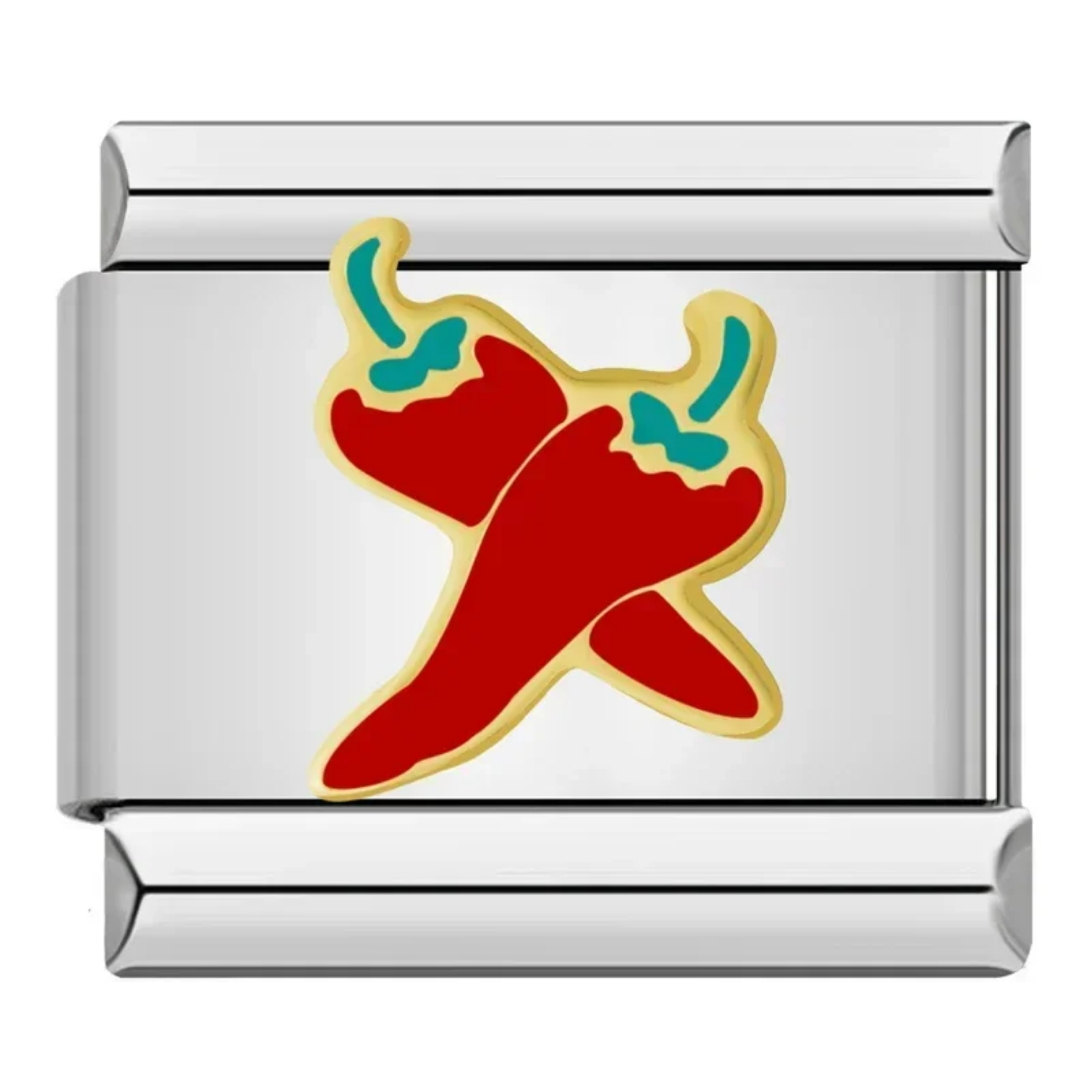 Charm chiles plateado