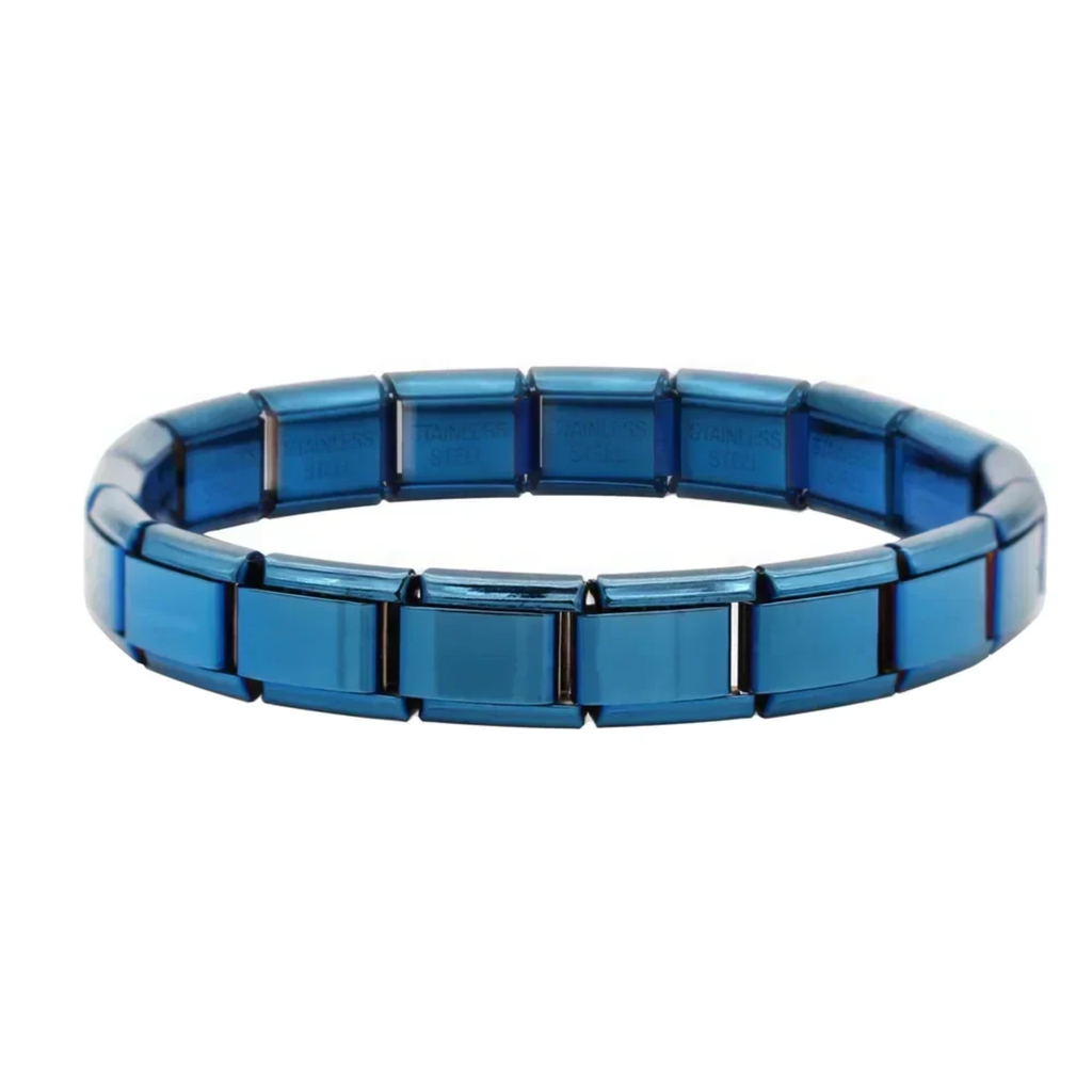 Brazalete italiano azul