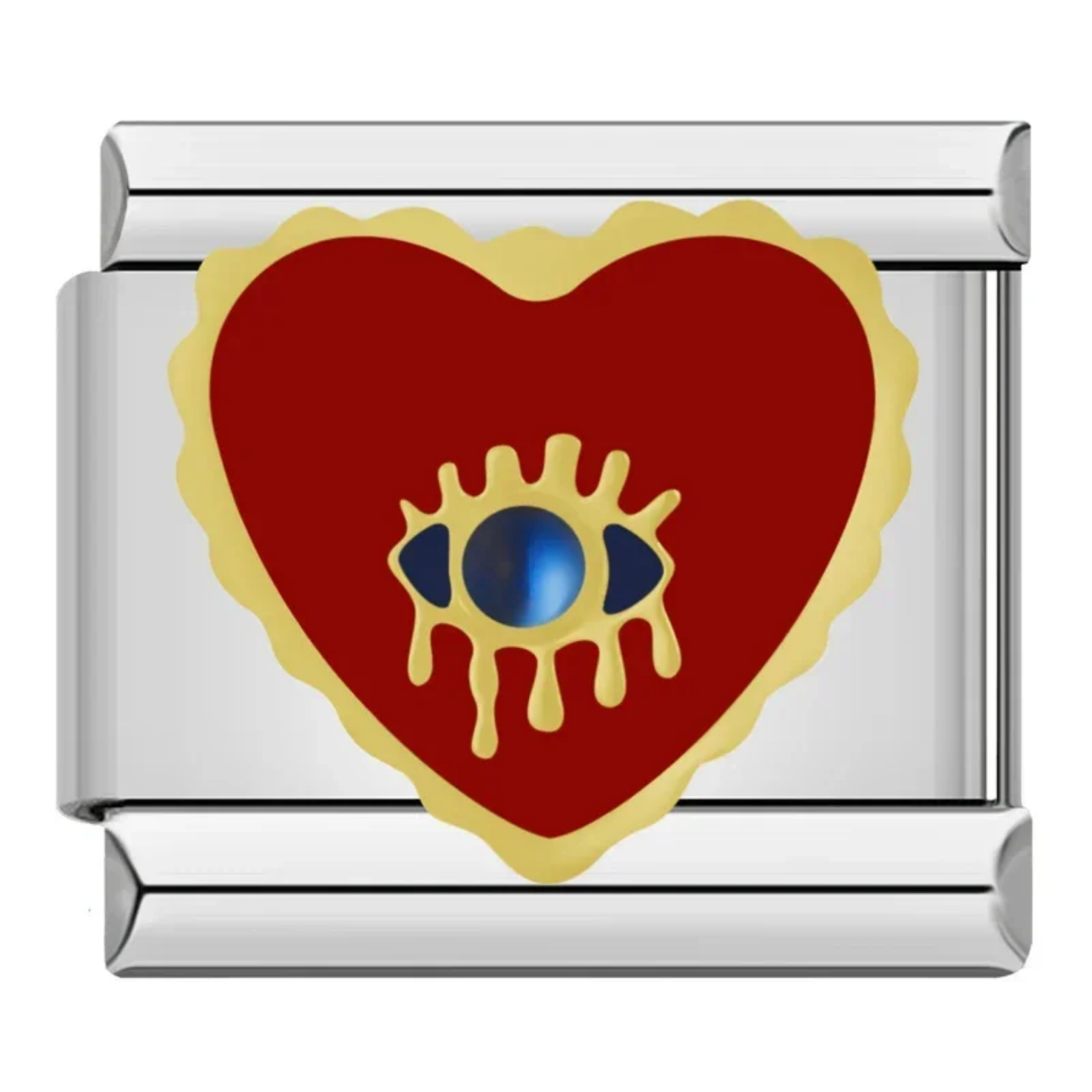 Charm corazón y ojo