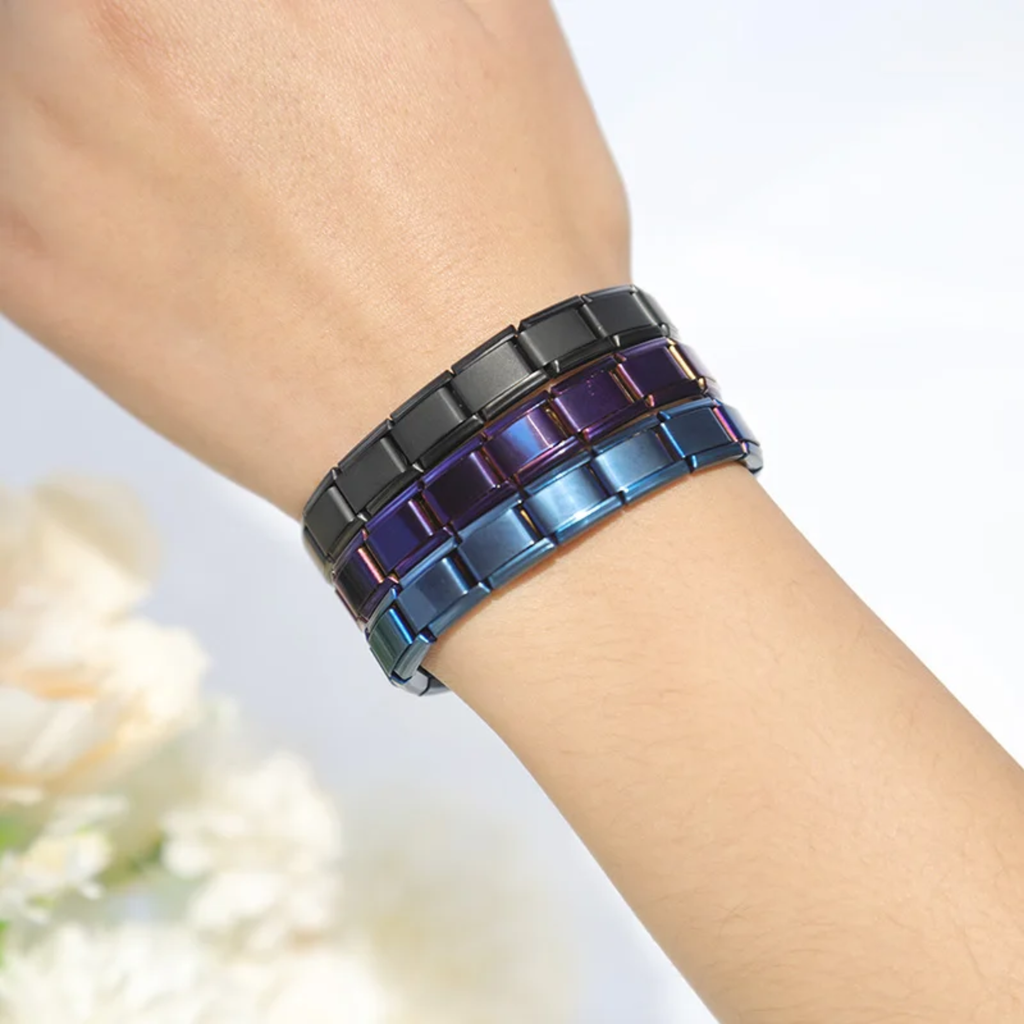 Brazalete italiano azul