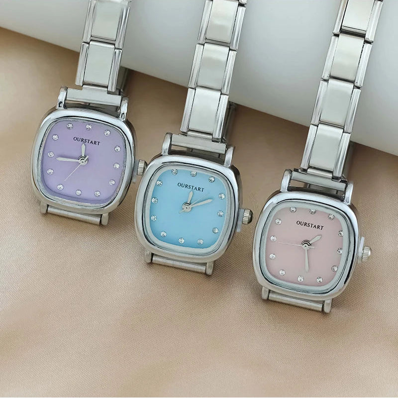 Reloj italiano shiny morado